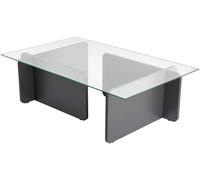 Table basse Flavio anthracite 105 x 65 x h30cm