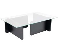 Table basse Flavio Bois noir 105 x 65 x h30cm
