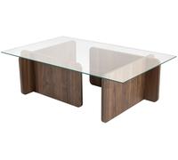 Table basse Flavio noyer 105 x 65 x h30cm