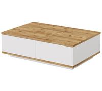 Table basse Fr14-Aw Pin blanc de l'Atlantique 90 x 60 x h28,6