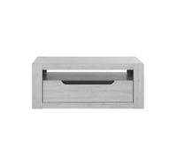 Table basse - GAMI - Lanthe - Chêne laguna - Gris - Scandinave - Moderne
