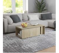 Table basse - GENERIQUE - Chêne sonoma - 150x50x35 cm - Aggloméré - Design contemporain