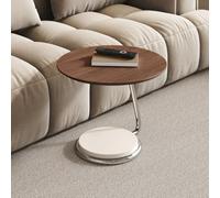 Table basse gigogne à roulettes et rangement pour petit espace | Design gigogne mobile, rangement caché, style milieu du siècle moderne(Coffee Table)