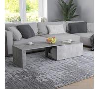 Table Basse Gris béton 150x50x35 cm Aggloméré Table d'Appoint Table de Salon Bout de Canapé Table de Salle de Séjour Maison In[618]
