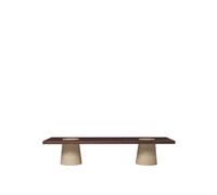 Table basse Grova de en travertin