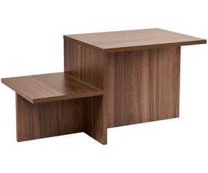 Table basse Harmonie noyer 80 x 40 x h40cm