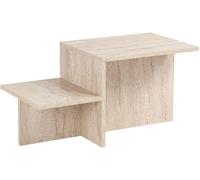 Table basse Harmonie travertin 80 x 40 x h40cm