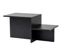 Table basse Harmonie Bois noir 80 x 40 x h40cm