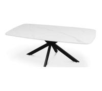Table basse Helios | 130 x 70 x 45 cm | Blanc