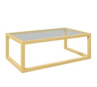 Table basse HOMCOM Bois d'hévéa 100x60x35cm Bois naturel