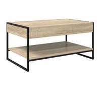 vidaXL Table basse Sonoma 80 x 50 x 40 cm Bois d'ingénierie
