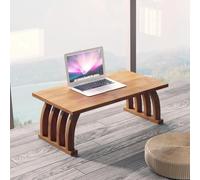 Table Basse Japonaise en Bambou, Petite Table Basse et Table à thé, Table d'autel pour la méditation, idéale pour Le Salon, la Maison ou Le Bureau (Tatami)(70cm(27.5in))