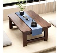 Table basse japonaise pliante en bambou, table basse pour s'asseoir, table basse pour salon, tatami, salon de thé