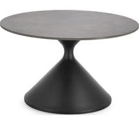 Table basse Joona noir D70 x h40 cm
