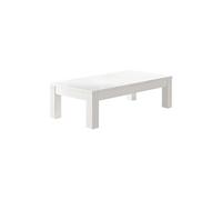 Table Basse L127cm Laquée Blanc Brillant - DEYTON - ALTOBUY Blanc G