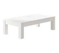 Table Basse L138cm Laquée Blanc Brillant - DEYTON - ALTOBUY Blanc G