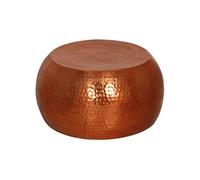 Table basse laiton Ø55x28 cm aluminium