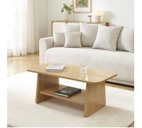 Table basse LANGO effet chêne - Bois