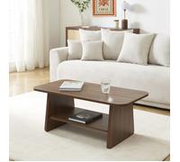 Table basse LANGO effet noyer - Bois