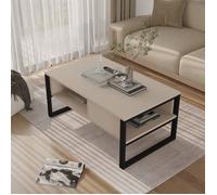 Table basse Laukaa 100 x 60 x 45 cm grège