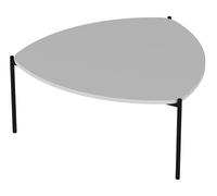 Table basse Lenny blanche 90 x 89 x h40cm