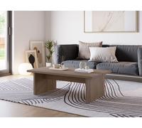 Table basse LOANA - Chêne - Forme rectangulaire - 120 x 70 x 40 cm