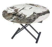 Table basse Marbella relevable pandora 70-120x120x34/80
