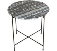 Table basse marbre gris - - Gris - Marbre