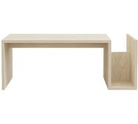Table basse Mémo travertin 86,8 x 50 x h32,4cm