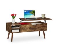 Relaxdays Table basse pliable
