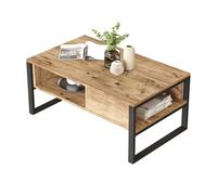Table basse Ml34-A Pin atlantique 100 x 59,7 x h44,4cm