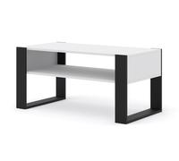 Table basse MONDI 100 x 50 cm blanc mat