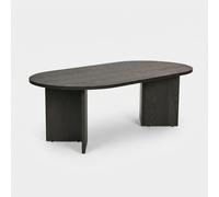 Table basse moderne en mélaminé 119 x 60 cm Sable