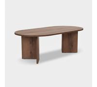 Table basse moderne en mélaminé 119 x 60 cm Sable