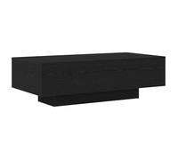 Table basse moderne - vidaXL - Chêne Noir - 100x49,5x31 cm - Bois d'ingénierie - Montage facile - Laquée