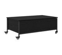 Table basse moderne - vidaXL - Chêne noir - Bois d'ingénierie - 91x55x32 cm - Rectangulaire - Poids maximal 75 kg