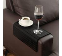 Table basse modulable pour canapé, en acajou, avec espace de rangement