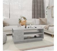 Table basse - MOTHINESSTO - LY1140 - Gris béton - 102x55x43 cm - Montage requis