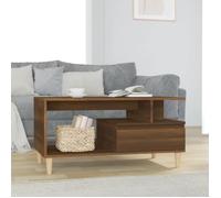 Table basse - MOTHINESSTO - LY3279 - Chêne marron - Bois d'ingénierie - 90x49x45 cm