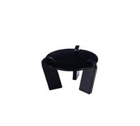 Table basse noir Clotilde - Amadeus - Noir - Aluminium Noir G