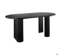 Table basse ""Olova"" noir 120x60x45cm - Atmosphera Créateur d'intérieur