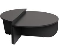 Table basse Orion anthracite 90 x 60 x h30cm