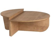 Table basse Orion chene miel 90 x 60 x h30cm