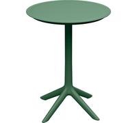 Table basse ovale haute RIMO 570x570x745 mm, Couleur : Gris AGATE