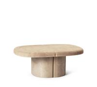 Table Basse Ovale Mater Alder Sable