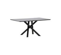 Venture Home Table basse Piazza design 100 cm noir
