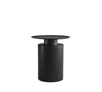 Table Basse Pillar Haute Noir Brûlé
