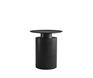 Table Basse Pillar Haute Noir Brûlé