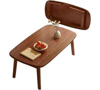 Table Basse Pliable Portative, Design Minimaliste pour Espaces Réduits | Table à café pliante compacte, design minimaliste pour petits espaces, installation facile dans le salon ou la chambre