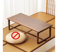 Table Basse Pliante Japonaise en Bois, Grande Table Basse Moderne pour | Table basse pliable en bois de grande taille, de style japonais bas, idéale pour le salon, la salle à manger, l'espace thé et